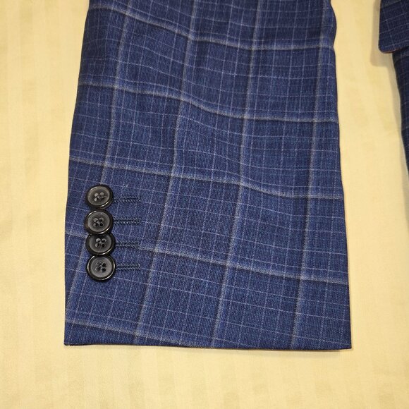 Paul Smith Italian Made Single-Breasted Gents Tailored Fit Pinstripe Suit - Picture 8 of 16